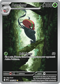 Accelgor rsv10pt5-94 Illustration Rare from White Flare Set