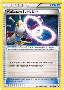Alakazam Spirit Link xy10-90 Uncommon from Fates Collide Set