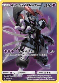 Armored Mewtwo smp-SM228 Promo from SM Black Star Promos Set