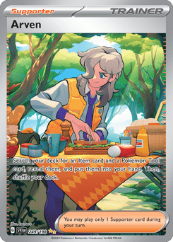 Arven sv1-249 Special Illustration Rare from Scarlet & Violet Set