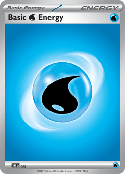 Basic Water Energy sve-3 Common from Scarlet & Violet Energies Set