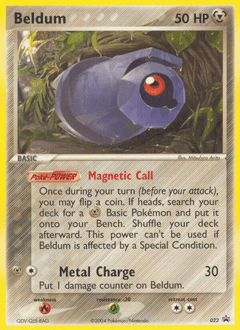 Beldum np-22 Promo from Nintendo Black Star Promos Set