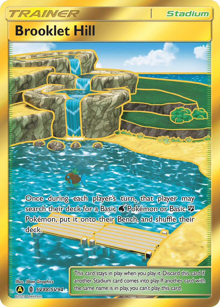 Brooklet Hill Pokemon Card Background
