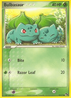 Bulbasaur pop2-12 Common from POP Series 2 Set