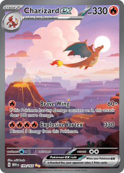 Charizard ex sv3pt5-199 Special Illustration Rare from 151 Set