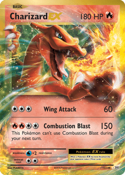 Charizard-EX xy12-12 Rare Holo EX from Evolutions Set
