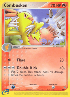 Combusken np-9 Promo from Nintendo Black Star Promos Set