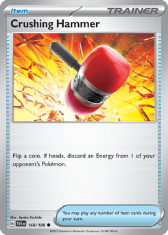 Crushing Hammer sv1-168 Common from Scarlet & Violet Set