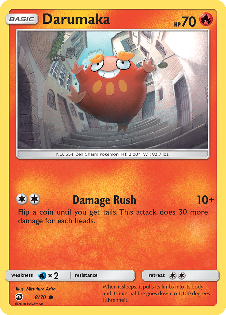 Darumaka sm75-8 Common from Dragon Majesty Set