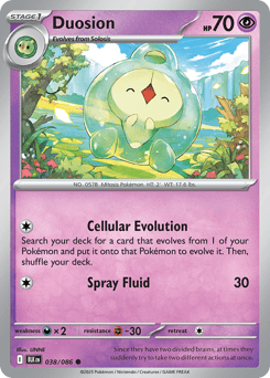 Duosion zsv10pt5-38 Common from Black Bolt Set