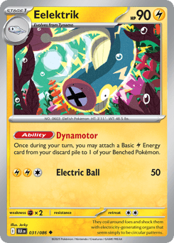 Eelektrik zsv10pt5-31 Uncommon from Black Bolt Set