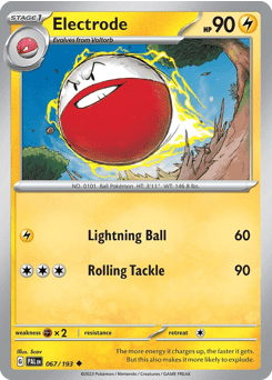 Electrode sv2-67 Uncommon from Paldea Evolved Set