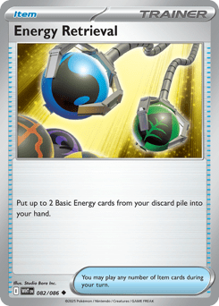 Energy Retrieval rsv10pt5-82 Uncommon from White Flare Set