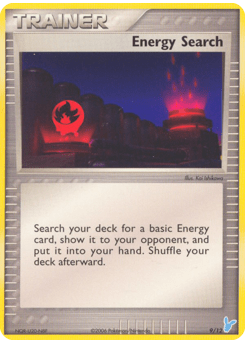 Energy Search tk2b-9  from EX Trainer Kit 2 Minun Set