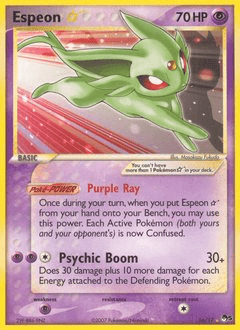 Espeon ★ pop5-16 Rare from POP Series 5 Set