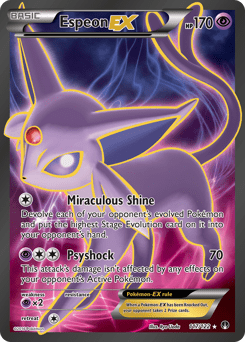 Espeon-EX xy9-117 Rare Ultra from BREAKpoint Set