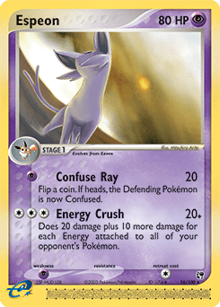 Espeon ex2-16 Rare from Sandstorm Set