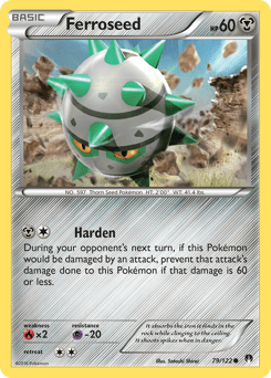Ferroseed xy9-79 Common from BREAKpoint Set