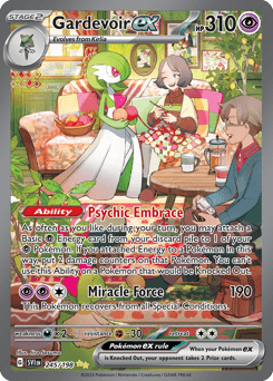 Gardevoir ex sv1-245 Special Illustration Rare from Scarlet & Violet Set