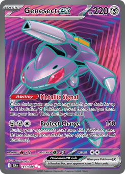 Genesect ex zsv10pt5-161 Ultra Rare from Black Bolt Set