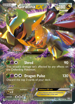 Giratina-EX bw6-92 Rare Holo EX from Dragons Exalted Set