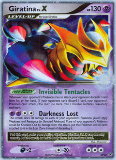 Giratina LV.X dpp-DP38 Promo from DP Black Star Promos Set