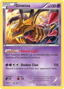 Giratina xyp-XY184 Promo from XY Black Star Promos Set