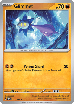 Glimmet sv3-122 Common from Obsidian Flames Set