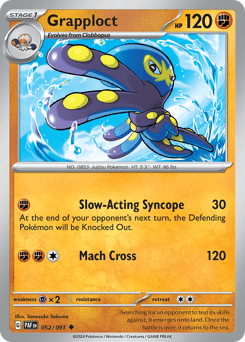 Grapploct sv4pt5-52 Uncommon from Paldean Fates Set