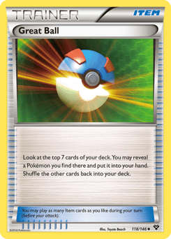 Great Ball xy1-118 Uncommon from XY Set