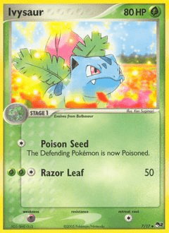 Ivysaur pop2-7 Uncommon from POP Series 2 Set