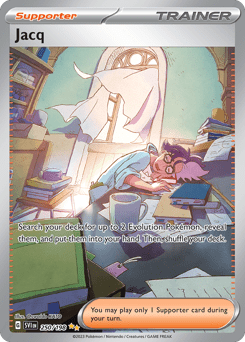 Jacq sv1-250 Special Illustration Rare from Scarlet & Violet Set