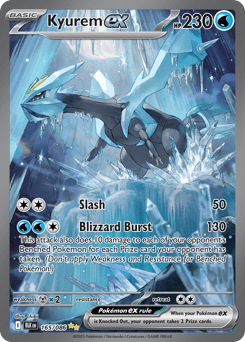Kyurem ex zsv10pt5-165 Special Illustration Rare from Black Bolt Set