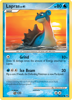 Lapras pl1-79 Common from Platinum Set
