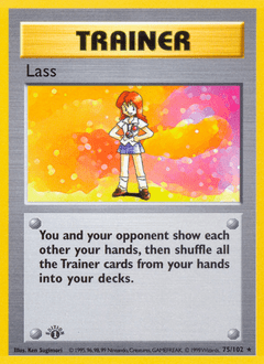 Lass base1-75 Rare from Base Set