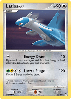 Latios dp4-23 Rare from Great Encounters Set