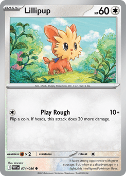 Lillipup rsv10pt5-74 Common from White Flare Set