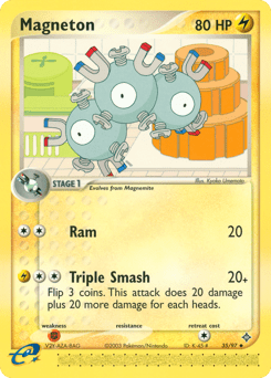 Magneton ex3-35 Uncommon from Dragon Set