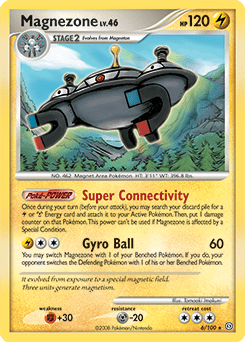 Magnezone dp7-6 Rare Holo from Stormfront Set