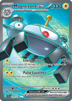 Magnezone ex sv1-226 Ultra Rare from Scarlet & Violet Set