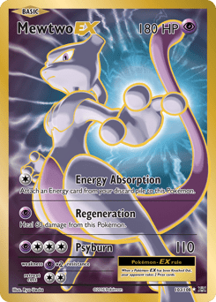 Mewtwo-EX xy12-103 Rare Ultra from Evolutions Set