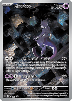 Mewtwo svp-52 Promo from Scarlet & Violet Black Star Promos Set