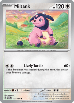 Miltank sv4-147 Common from Paradox Rift Set