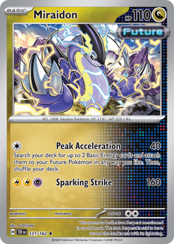 Miraidon sv5-121 Rare from Temporal Forces Set