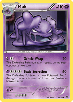 Muk bw4-53 Rare from Next Destinies Set