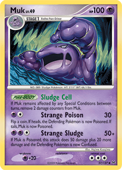 Muk pl1-57 Uncommon from Platinum Set