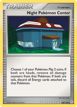 Night Pokémon Center dp1-108 Uncommon from Diamond & Pearl Set