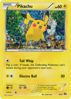 Pikachu mcd16-6  from McDonald's Collection 2016 Set