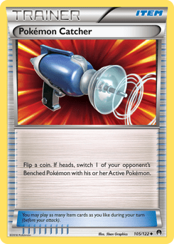 Pokémon Catcher xy9-105 Uncommon from BREAKpoint Set