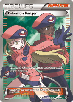 Pokémon Ranger xy11-113 Rare Ultra from Steam Siege Set